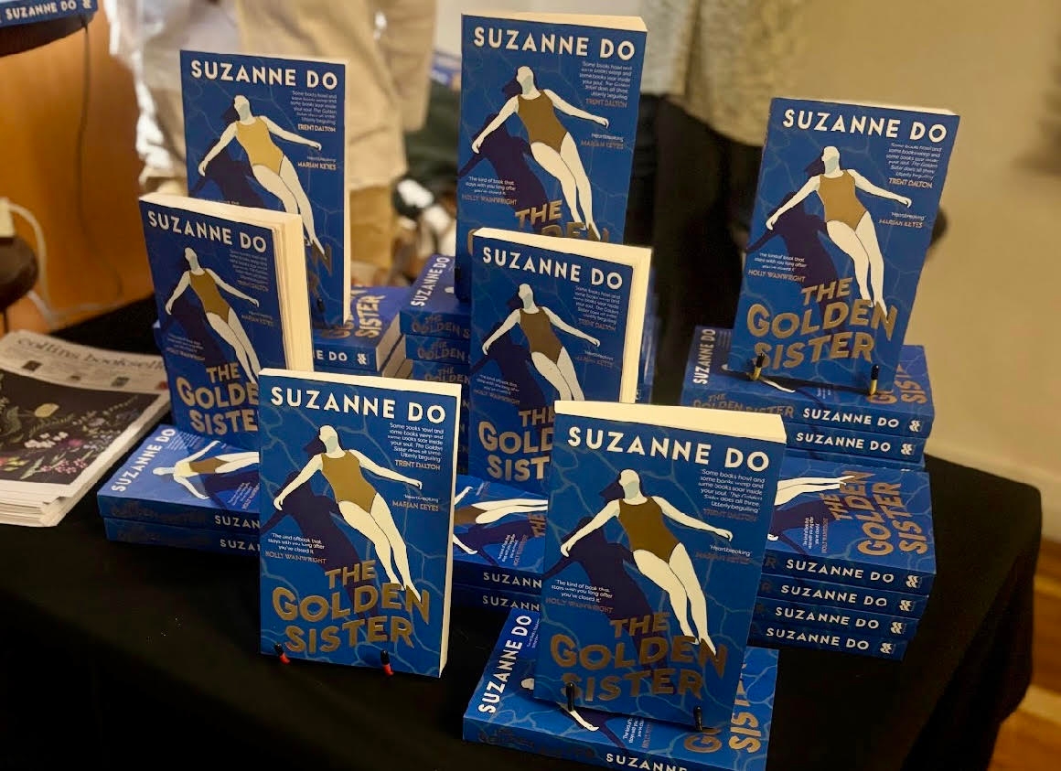 A fab book display by Collins Thirroul-Suzanne Do