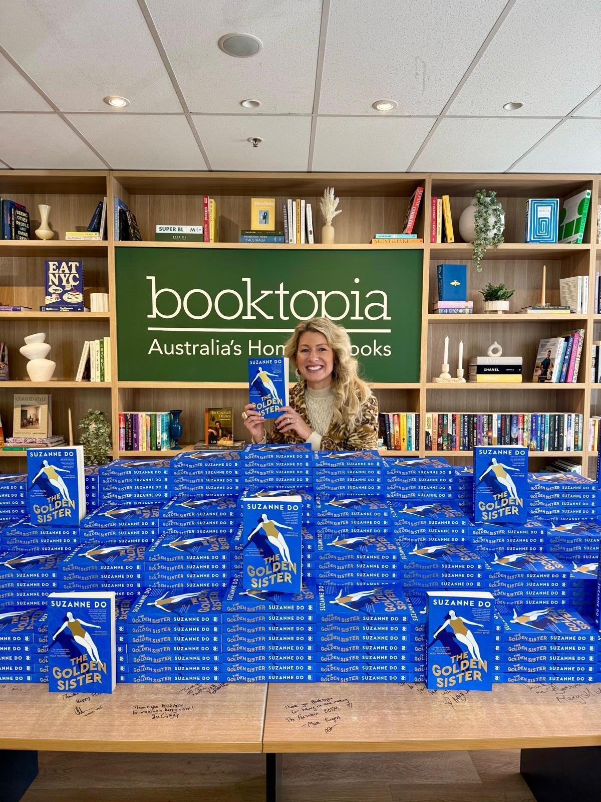 Swimming in a sea of blue...-Suzanne Do